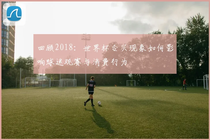 回顾2018：世界杯合买现象如何影响球迷观赛与消费行为